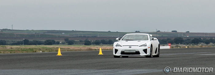 Lexus LFA Prueba de velocidad