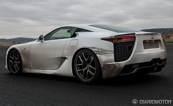 Lexus LFA Prueba de velocidad