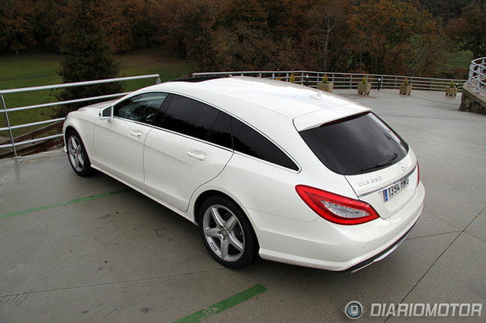 Mercedes CLS 350 Shooting Brake, mini prueba