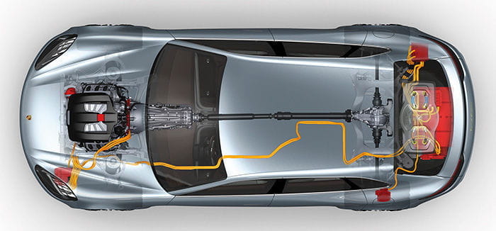 El sistema e-hybrid de Porsche apunta a un salto del Panamera Sport Turismo al Cayenne