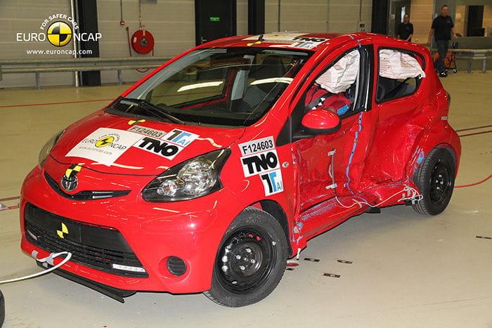 EuroNCAP Toyota Aygo