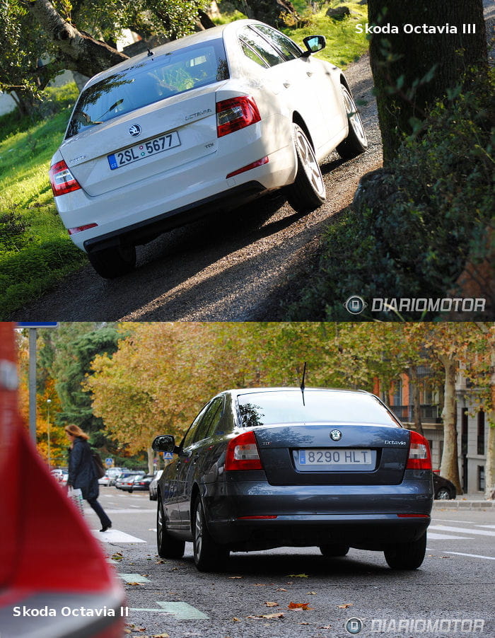 Skoda Octavia, probamos a la generación saliente: prueba y comparativa con la nueva generación