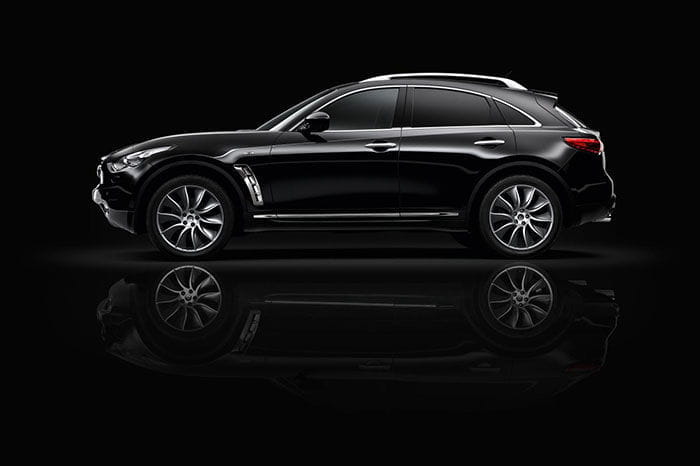 Infiniti FX Black & White