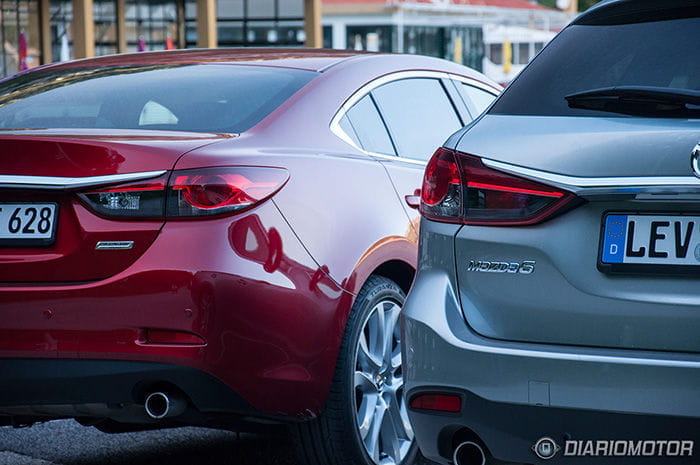 Prueba del Mazda 6 en Portugal