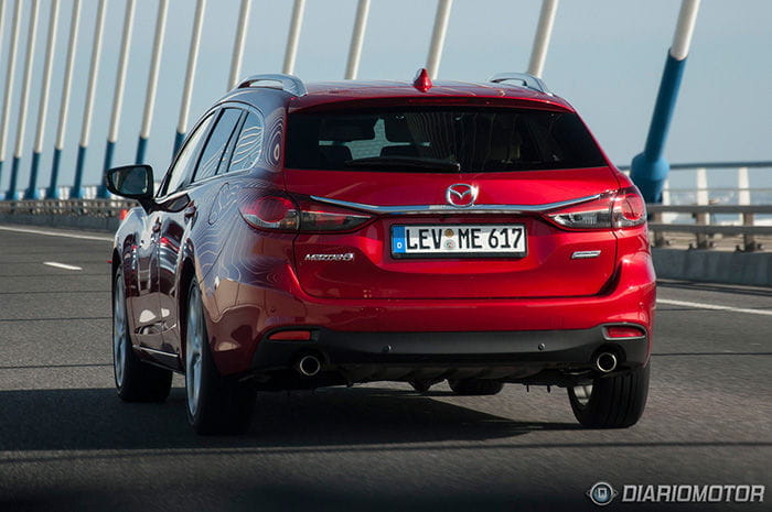 Prueba del Mazda 6 en Portugal