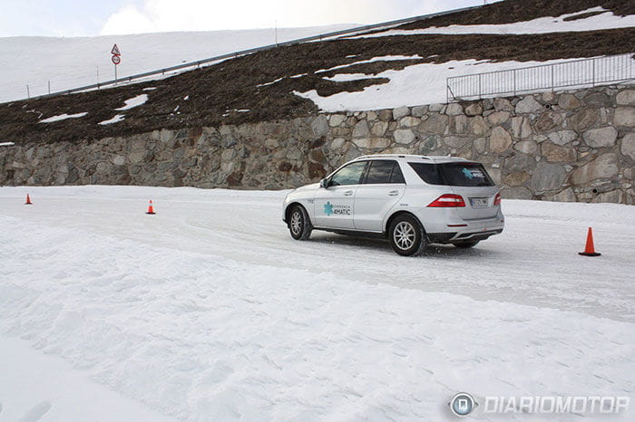 Probamos los neumáticos de invierno de Michelin sobre hielo y nieve en Andorra