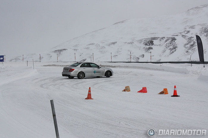 Probamos los neumáticos de invierno de Michelin sobre hielo y nieve en Andorra