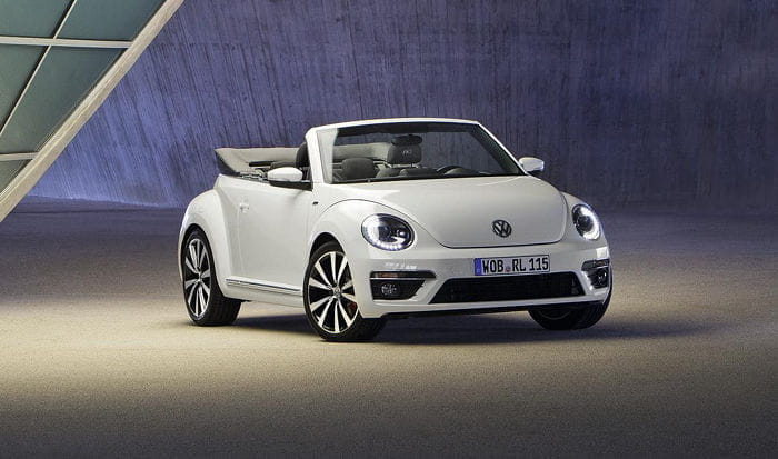 El Volkswagen Beetle Cabrio también se viste de R Line