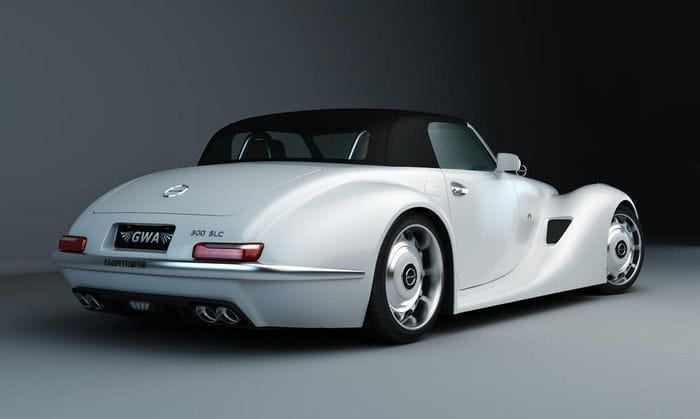 Gullwing America acerca tu SLS AMG Roadster a los años 50