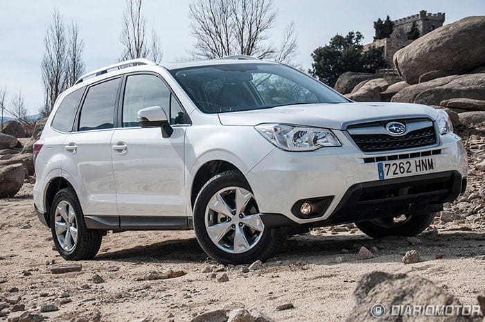 Prueba del Subaru Forester 2013