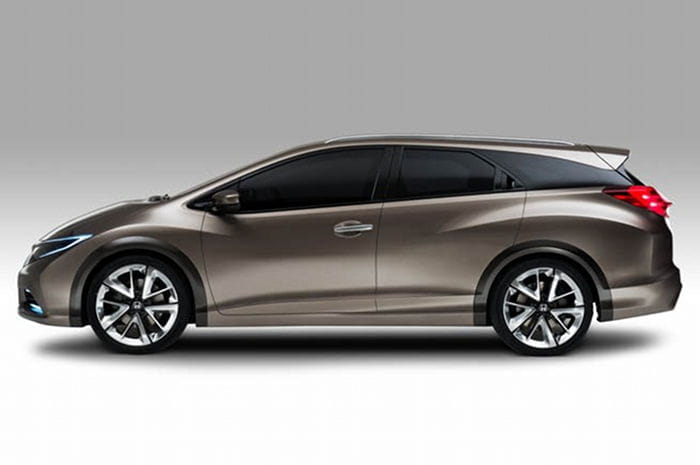 Honda Civic Tourer Concept: así es la alternativa familiar del Honda Civic