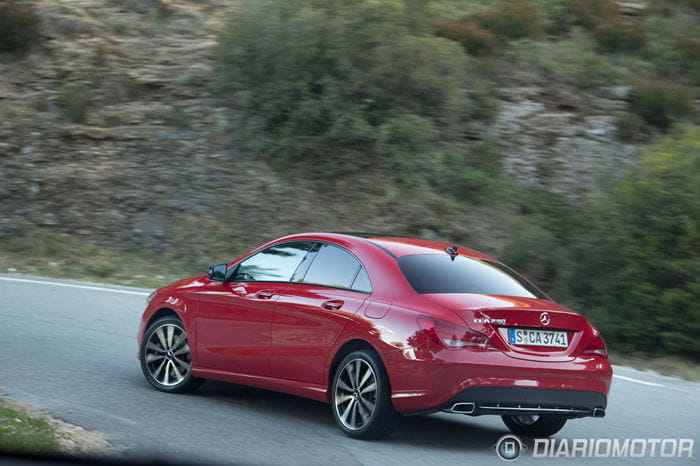 Mercedes CLA 2013 prueba