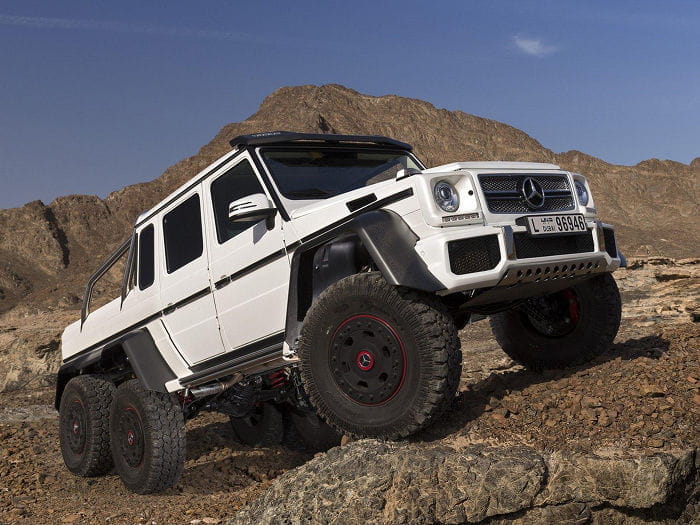 Mercedes G63 AMG 6X6: el Clase G de 6 ruedas llega a producción