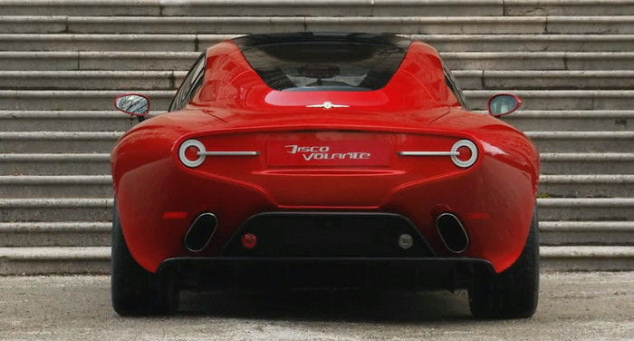 Touring Superleggera Disco Volante: artesanal y basado en el Alfa Romeo 8C