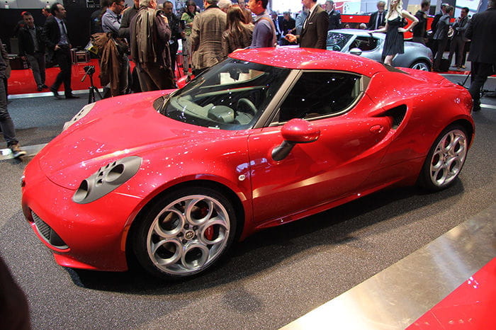 Alfa Romeo 4C en el Salón de Ginebra