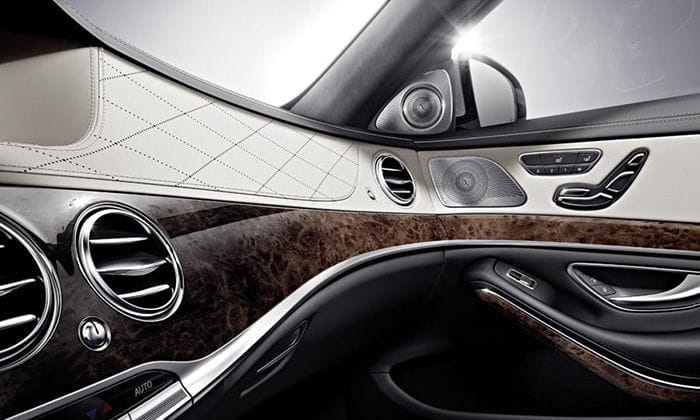 Interior del Mercedes Clase S