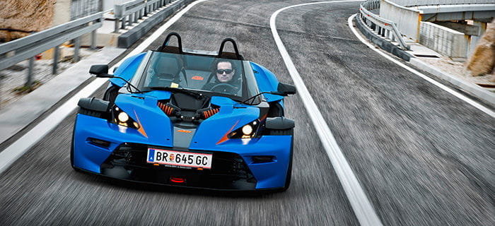 El KTM X-Bow contará con el 5 cilindros del Audi TT RS