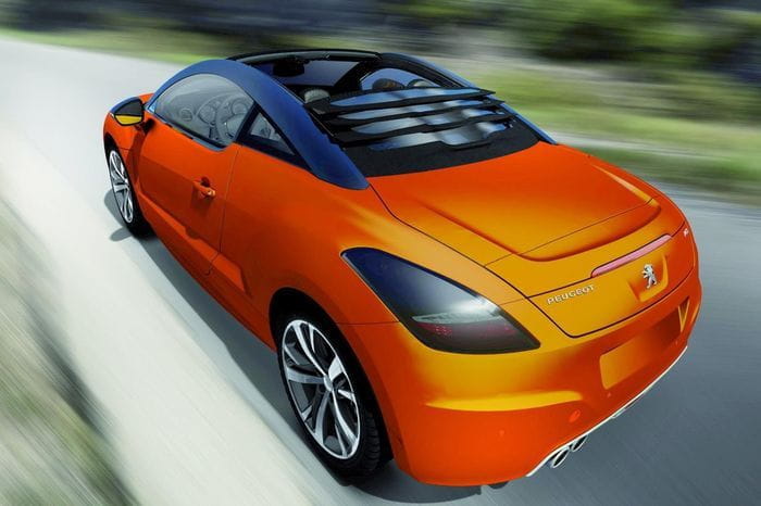 El Peugeot RCZ View Top Concept, el RCZ quiere desmelenarse, y Magna Steyr se lo consiente