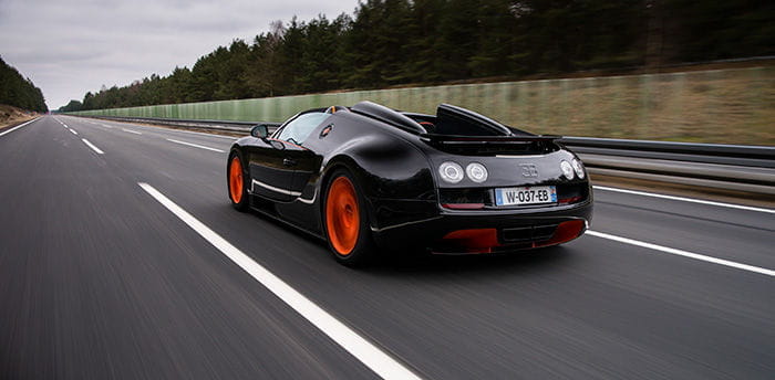 Bugatti Veyron Grand Sport Vitesse World Record Car