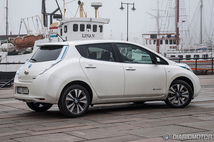 Nissan Leaf 2013, presentación en Noruega