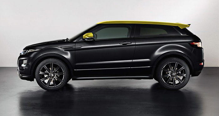 Range Rover Evoque Sicilian Yellow