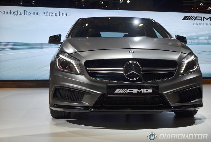 Mercedes A 45 AMG: el Clase A más picante no se perdió el Salón de Barcelona