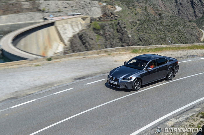 Prueba del Lexus GS 450h F Sport