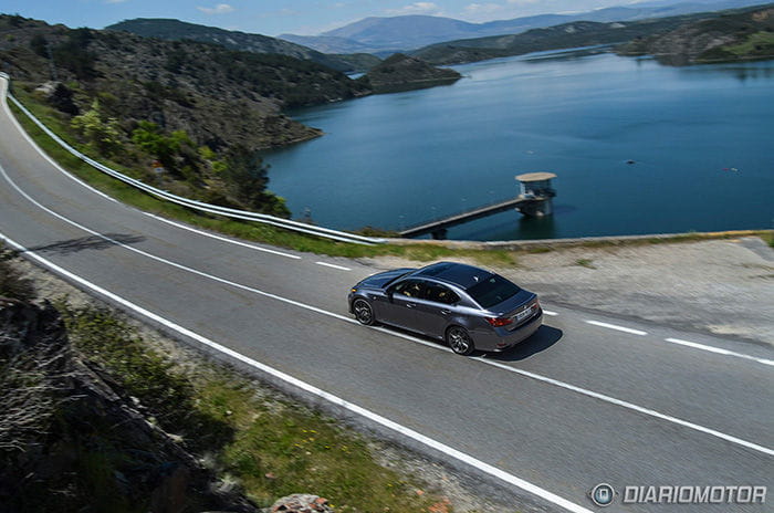 Prueba del Lexus GS 450h F Sport