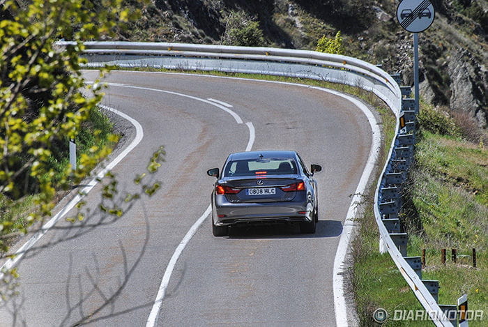 Prueba del Lexus GS 450h F Sport