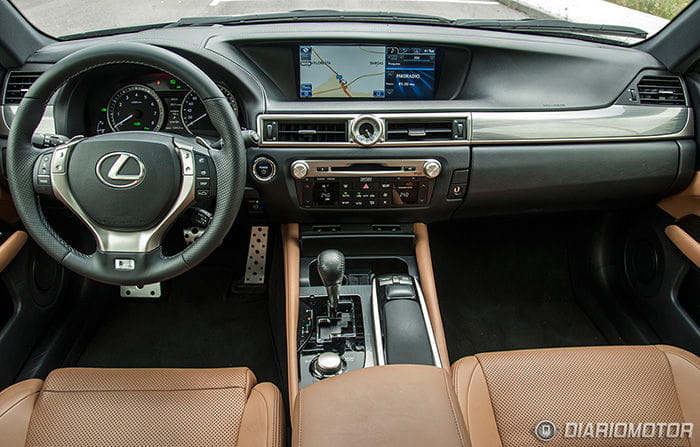 Prueba del Lexus GS 450h F-Sport