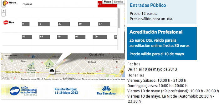 Salón de Barcelona 2013: 10 días de motor en la ciudad condal