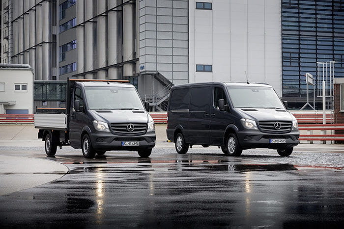 Mercedes Sprinter 2014, nuevo frontal Clase A y motores Euro VI para furgón de la estrella | Diariomotor