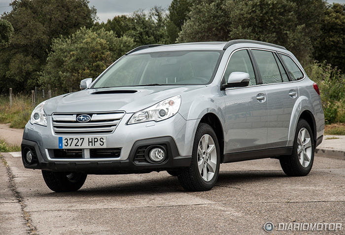 Subaru Outback 2 0D Lineartronic CVT Probamos el primer