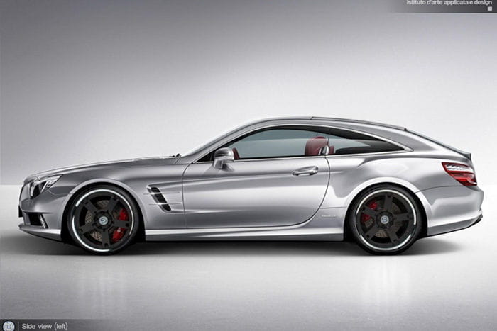 ¿Te imaginas un Mercedes SL Shooting Brake? StudioTorino sí