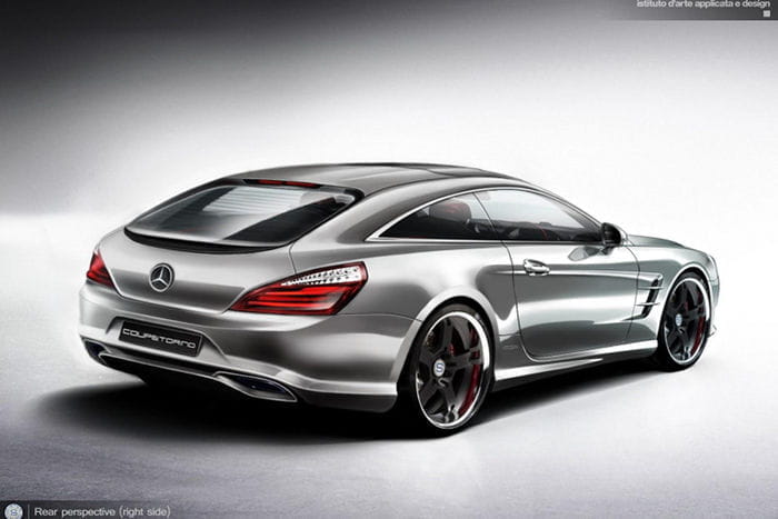 ¿Te imaginas un Mercedes SL Shooting Brake? StudioTorino sí