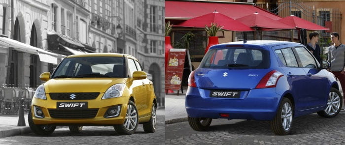 Suzuki Swift facelift