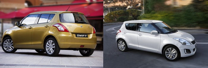 Suzuki Swift facelift