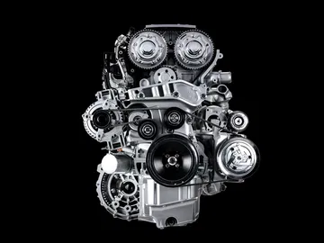Vista detallada del motor Alfa Romeo 4C, una pieza de ingeniería italiana.