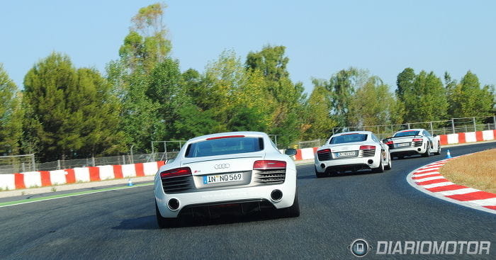 Audi Driving Sportscar Experience: cara a cara con el Audi R8, RS4 y RS6