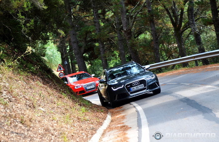 Audi Driving Sportscar Experience: cara a cara con el Audi R8, RS4 y RS6