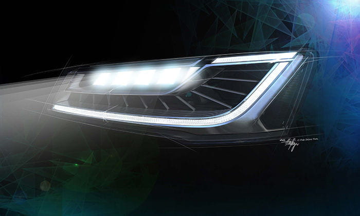 Audi A8 faros LED