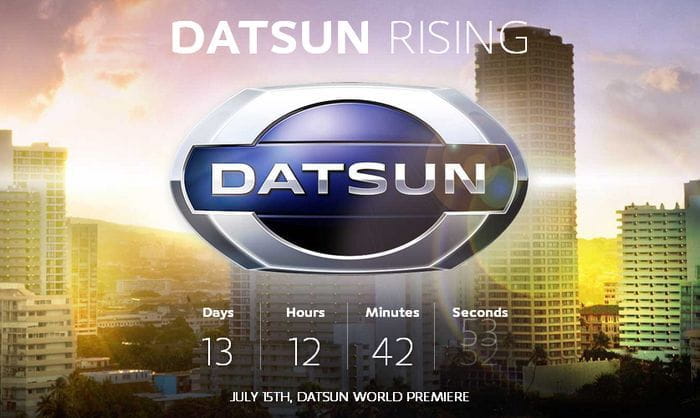 Datsun K2, primeros bocetos del nuevo urbano de la marca low-cost de Nissan