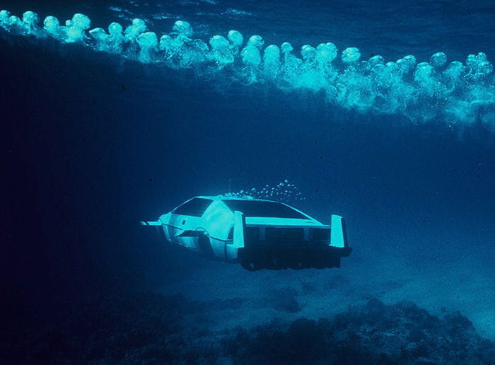 Lotus Esprit submarino de James Bond