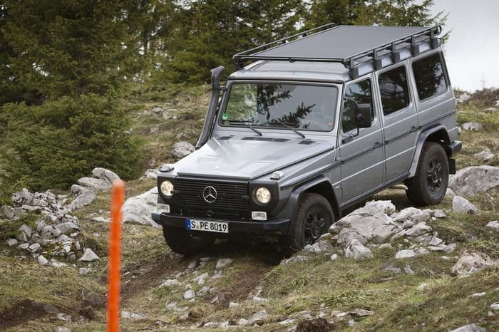 Una nueva flota de Mercedes Clase G 300 CDI para el ejército suizo