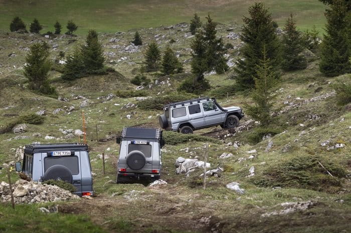 Una nueva flota de Mercedes Clase G 300 CDI para el ejército suizo