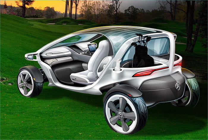 Mercedes-Benz Vision Golf Cart