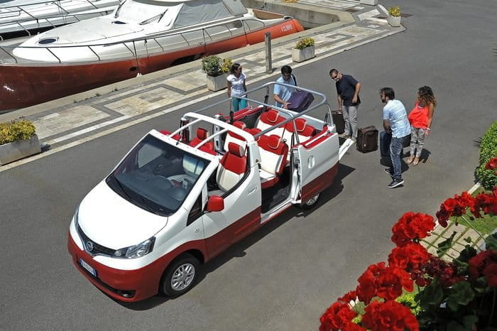 Nissan Evalia C, así es la furgoneta descapotable de Giovanni Vernagallo