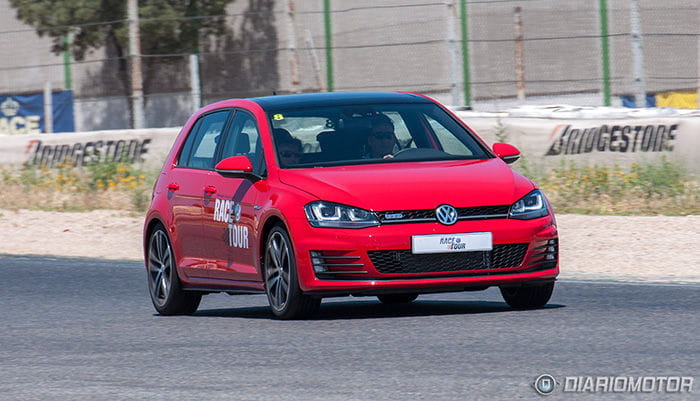 Volkswagen Golf GTI y GTD en el Circuito del Jarama