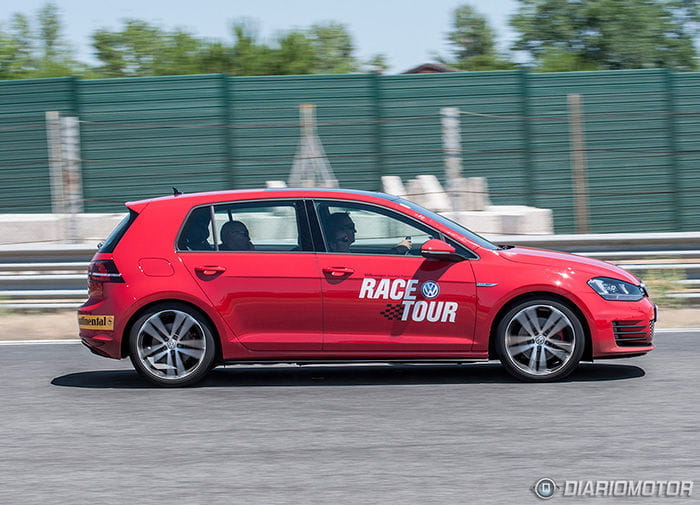 Volkswagen Golf GTI y GTD en el Circuito del Jarama