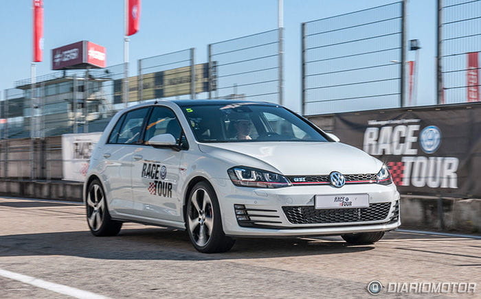 Volkswagen Golf GTI y GTD en el Circuito del Jarama